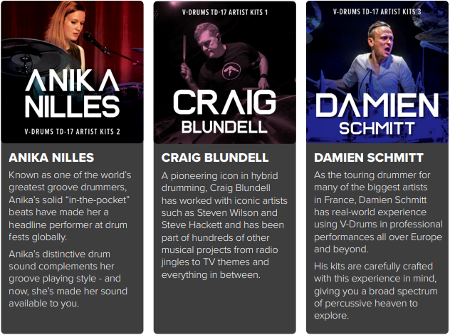 Roland TD-17KVX E-Drum Set Conjunto de Bateria Eletr&oacute;nica com Double Mesh Head