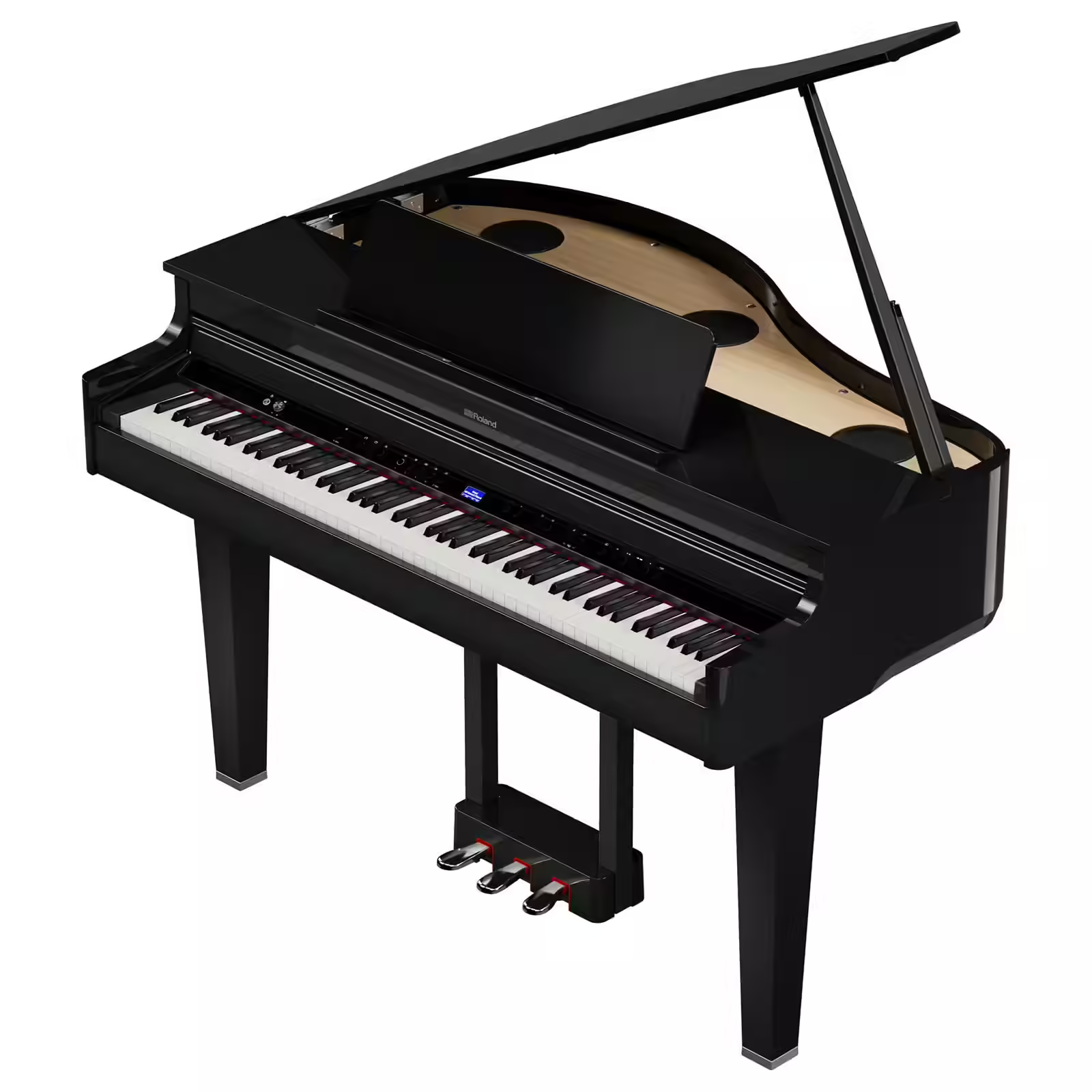 Roland GP-6-PE PIANO CAUDA PRETO POLIDO 10 ANOS GARANTIA