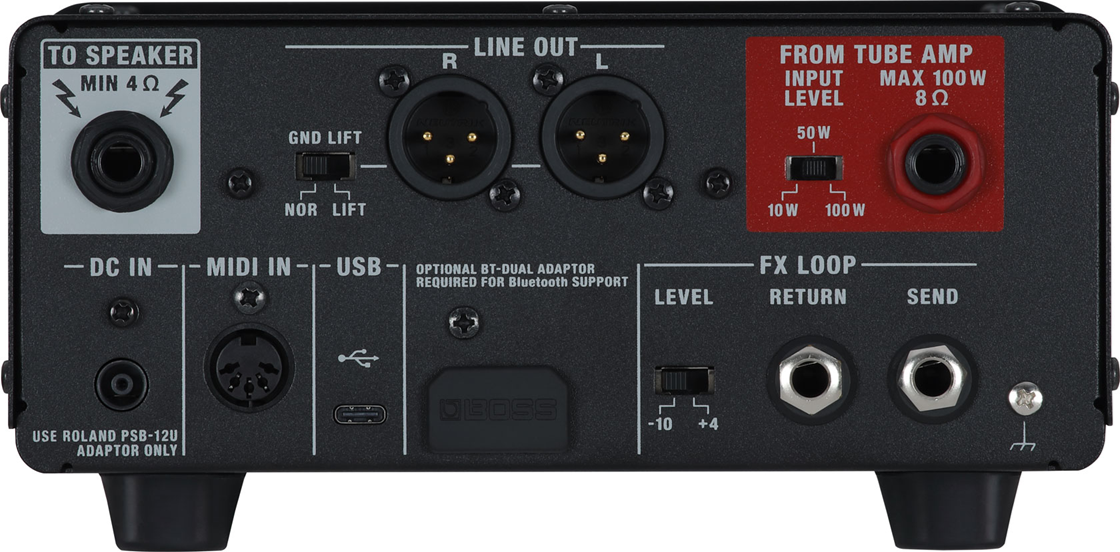 BOSS WAZA TUBE AMP EXPANDER CORE W-TAE CORE Excelente Solução p/ Amplificadores a Válvulas
