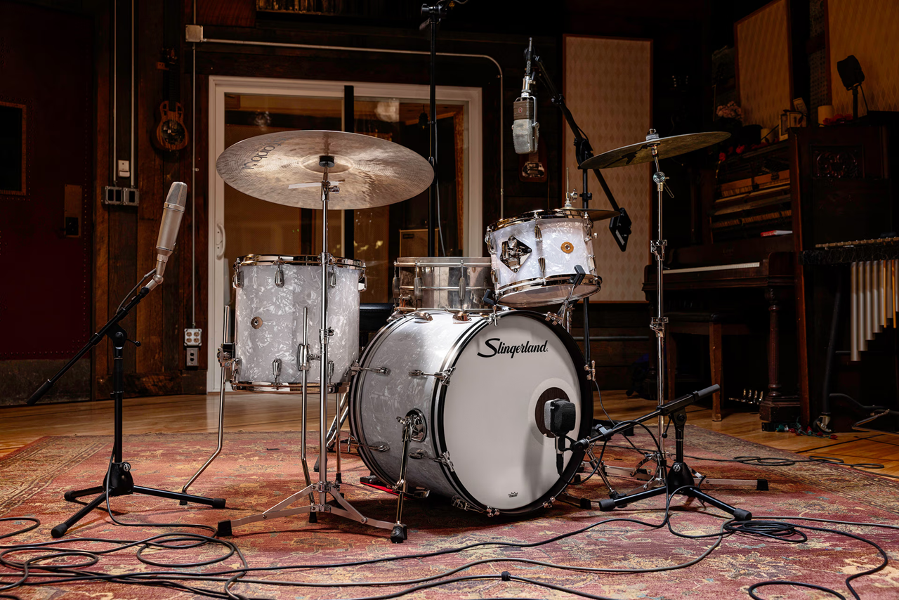 <b>Slingerland Radio King Outfit 12/14/20 with Snare SLKTFPK20N04DK069</b>