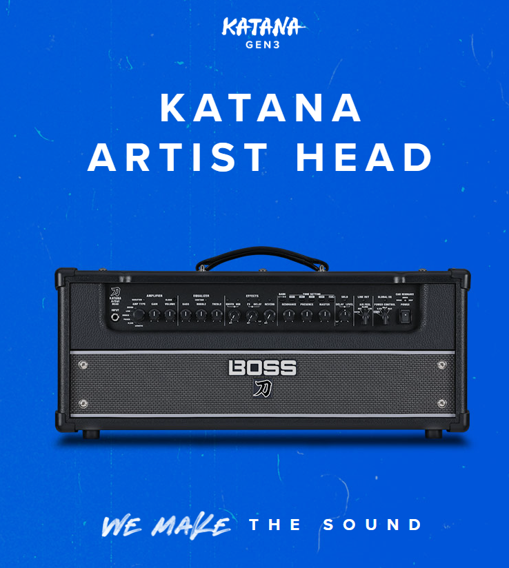 BOSS KATANA ARTIST HEAD Gen 3