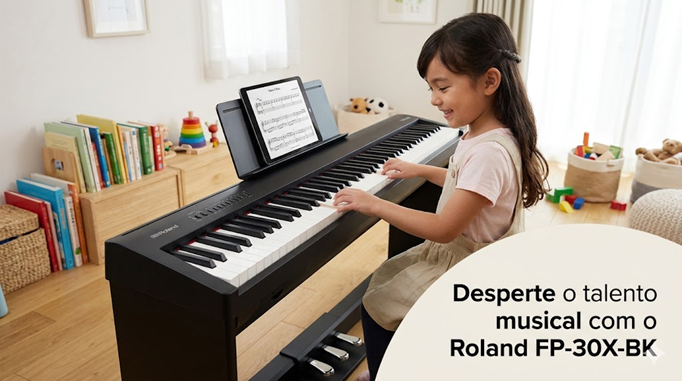 Roland FP-30X-BK PRETO Piano Port&aacute;til
