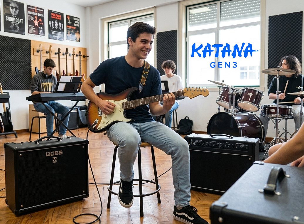 BOSS KATANA 50 GEN 3 Combo Guitarra 50W mais vendido!