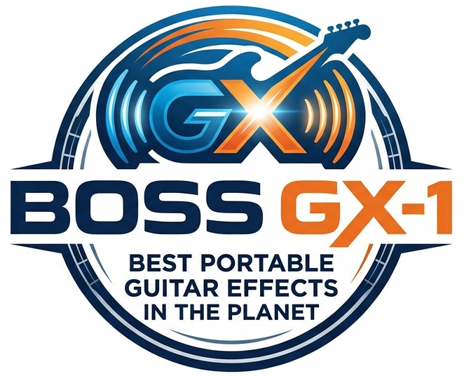 Processador de efeitos ultra-port&aacute;til para guitarra BOSS GX-1