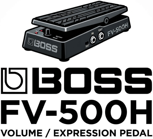 <b>BOSS FV-500H Pedal de Volume e Express&atilde;o para Guitarra e Baixo</b>