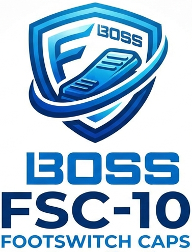 <b>BOSS FSC-10 Toppers para pedais e pedaleiras - 10 unidades por embalagem</b>