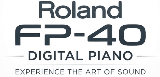 <b>Roland FP-40 Piano Digital Portátil com WI-FI nova app PIANO SPHERE NEW!</b>