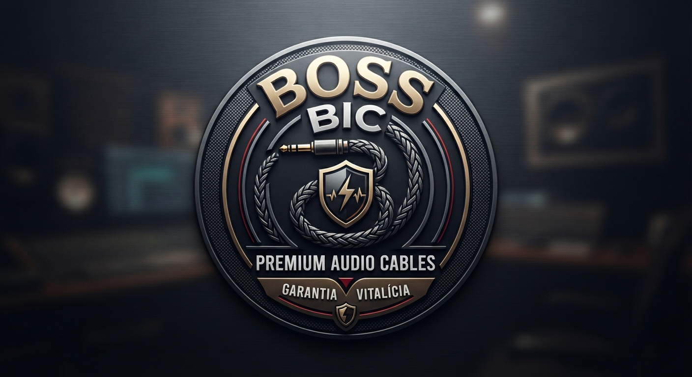 <b>BOSS BIC Cabos de Instrumento Revestimento em Malha Garantia Vital&iacute;cia</b>